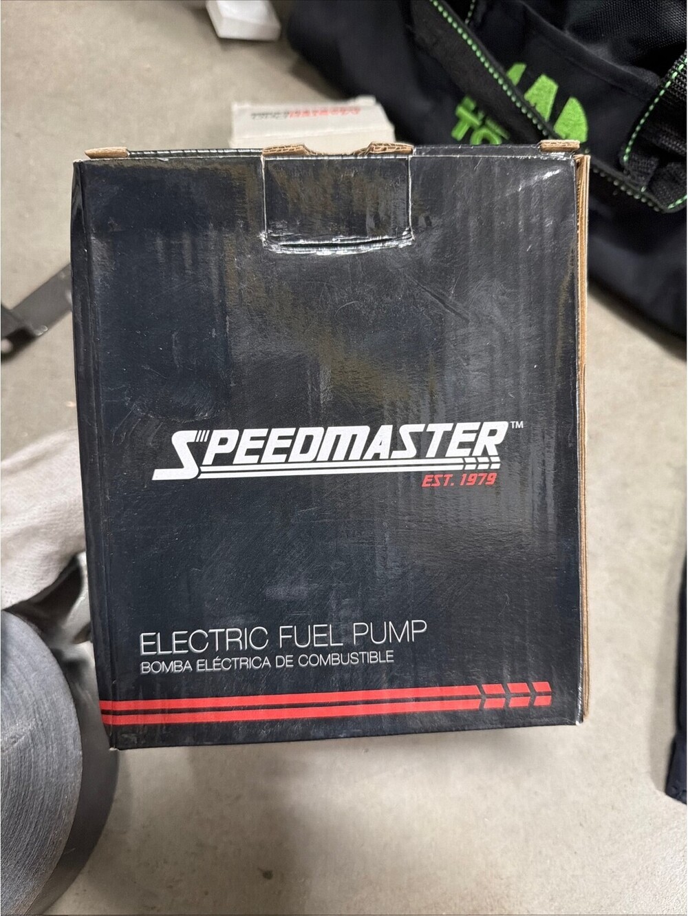 Lot of 2 Automotive Parts: MasterPro Tie Rod End ES323L & Speedmaster Fuel Pump